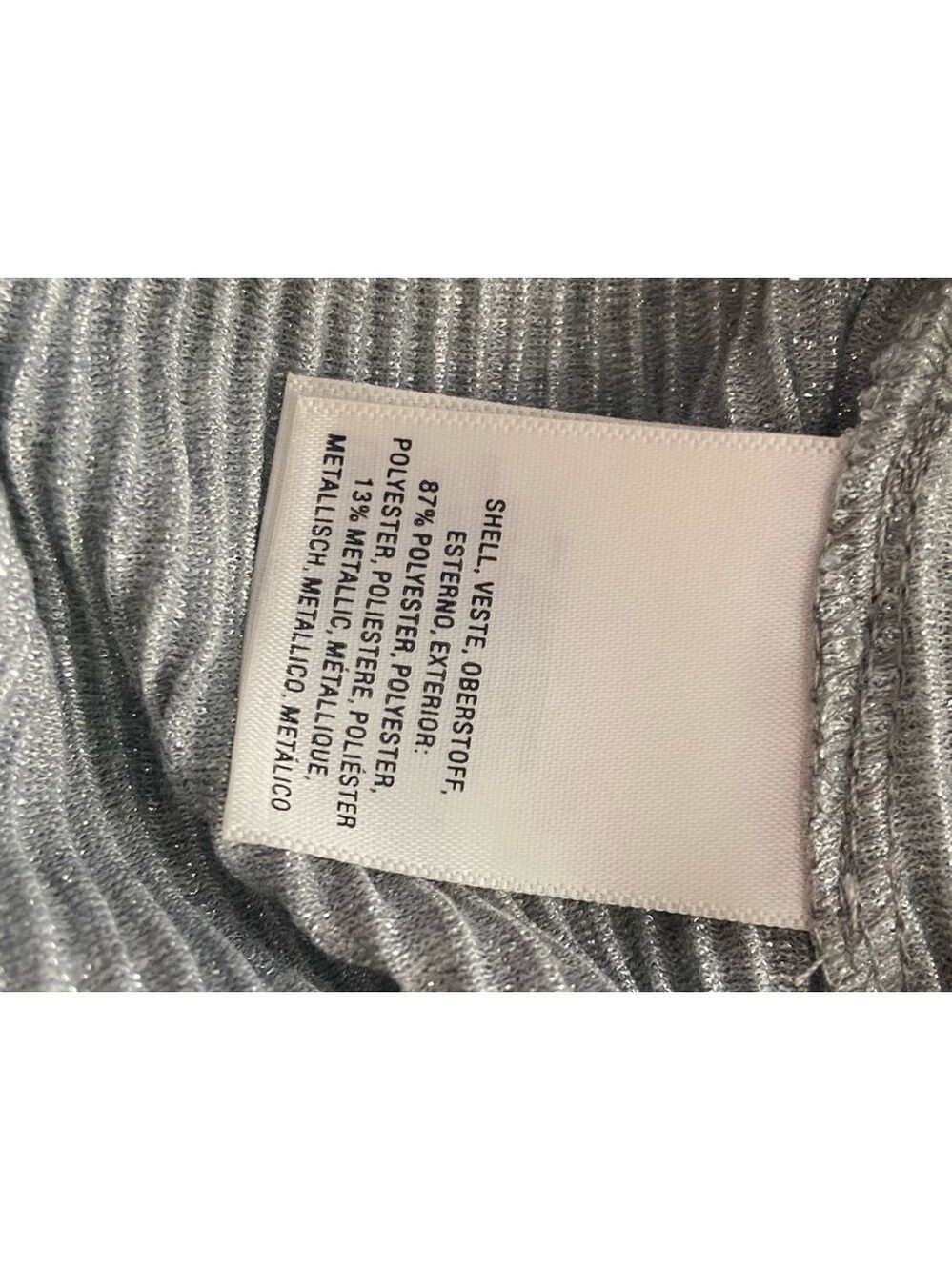Anthropologies ett:twa Pants Small Silver Plisse Crepescule
Wide Leg Pull On - Picture 7 of 12